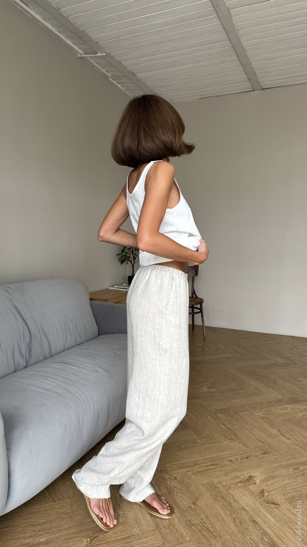 брюки ANUK linen