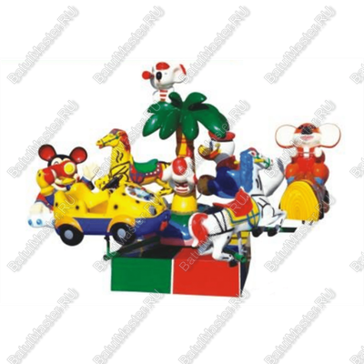 Электрическая Аттракцион карусель «Детская игрушка», 3,5×3,5×3,1 м