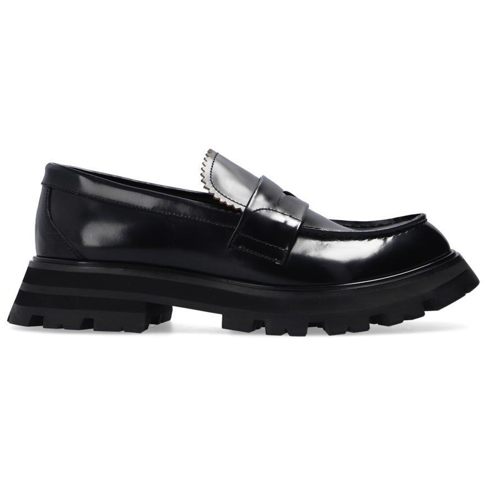 Alexander McQueen Alexander McQueen Wander Round Headgear Loafers Women's Black