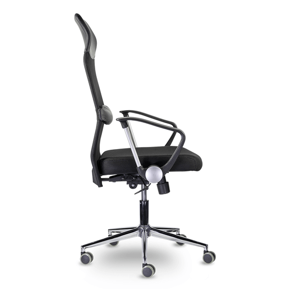 Кресло МС-040 Директ Люкс В хром Ср Z11/TW-01/Е11-к (черный)