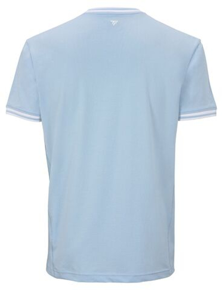 Детская теннисная футболка Tecnifibre Team Stretch Junior - glacier