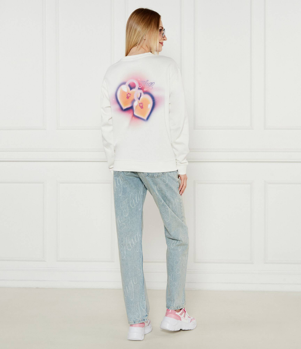 Худые Crew_B_2 Hugo Blue - белый(50537246)