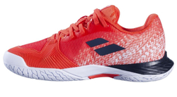 Детские теннисные кроссовки Babolat Jet Mach 3 Junior All Court - strike red/white