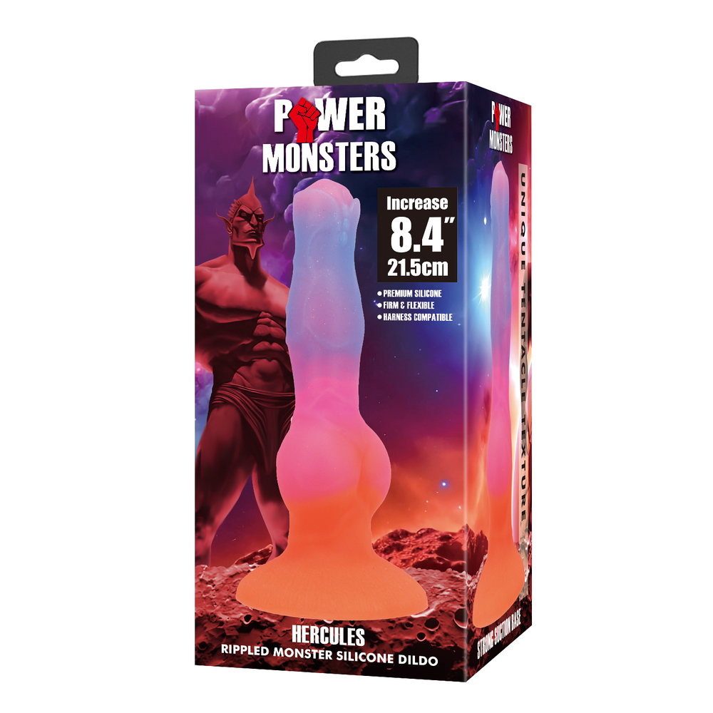 Силиконовый фаллоимитатор Hercules BW-008153