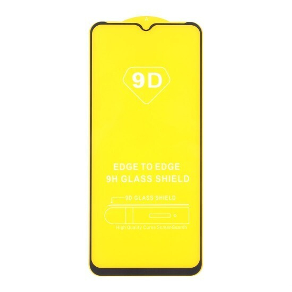 Стекло для Realme C20/C21 на полный экран в тех.упак. (в комп. 25 шт), 010630-25 Черный CM