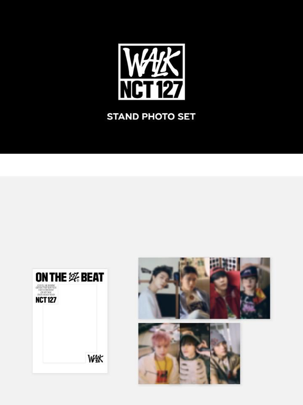 товары NCT 127 - WALK MD STAND PHOTO SET