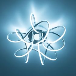 Citilux Джемини Смарт CL229A151E RGB Умная люстра Хром