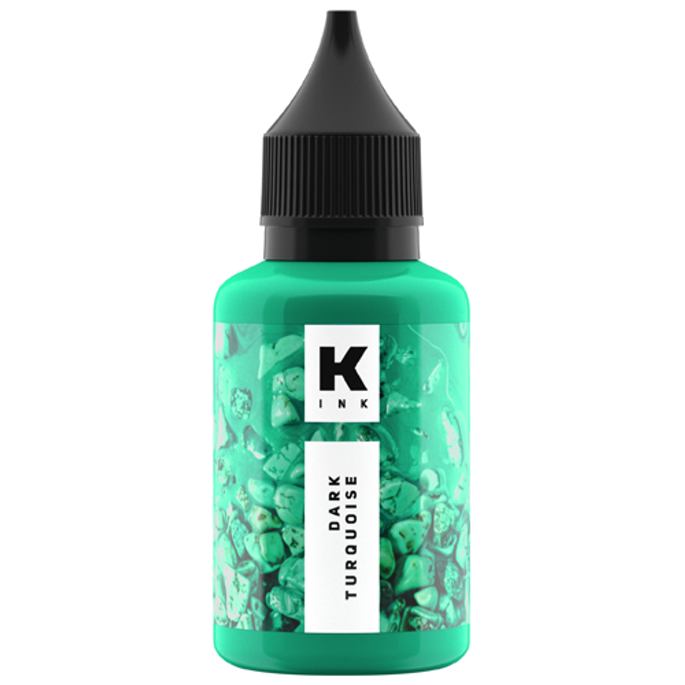 Темная Бирюза КРАСКА Tattoo Ink