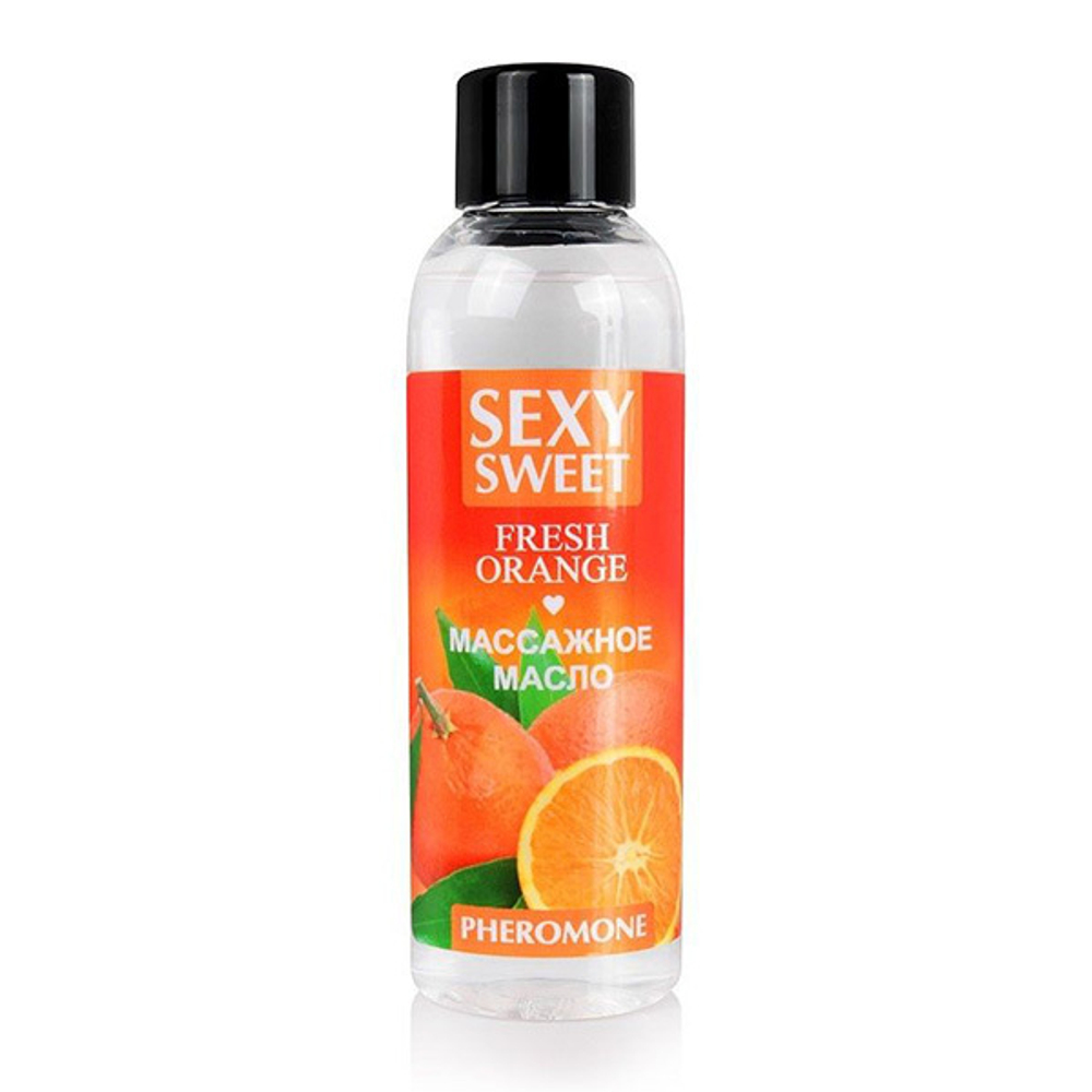 Массажное масло с ароматом апельсина и феромонами Биоритм Sexy Sweet Fresh Orange 75мл