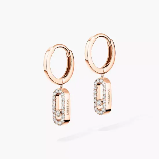 Серьги Messika Move Uno hoop earrings