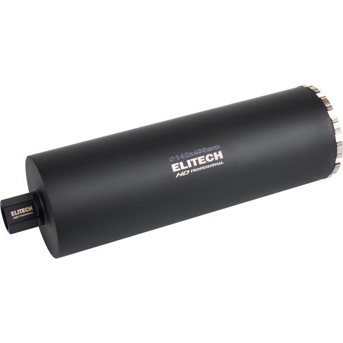 Коронка алмазная ELITECH 142*450 1/4" с охлаждением   1110.012300