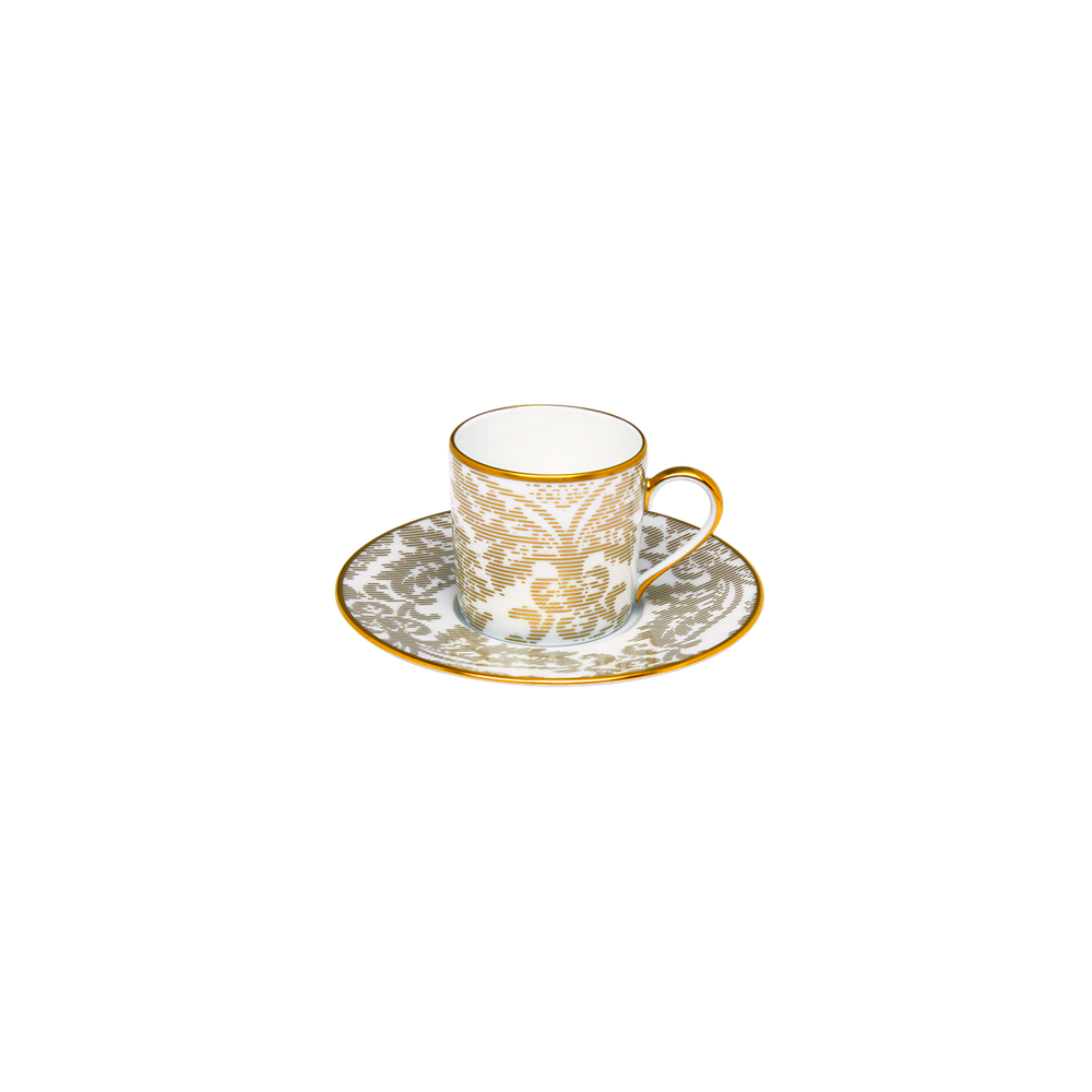 Набор кофейных пар Ritz Damasse Or (2 шт.)