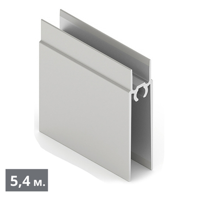 ЭКО Рамка нижняя двери (5,40 м) кашемир серый (ПВХ) (AE0331) Aristo (Out)