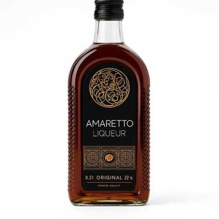 Ликер Amaretto оригинал Бахус 0.5 л