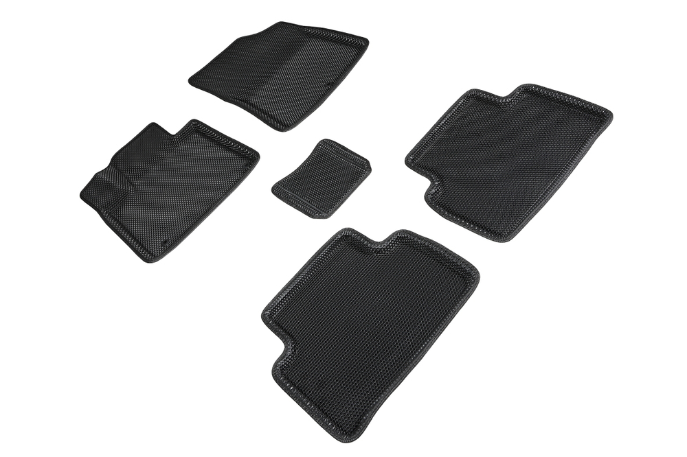 Коврики EVA 3D соты для KIA Sorento IV (5 seats) 2020-н.в., Seintex.95408
