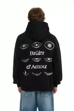 Худи Bruler d'Amour Emotion черный