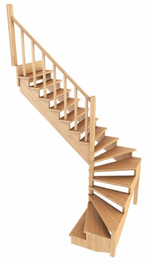 Лестница на второй этаж К-003м/5 Левая