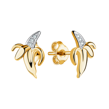 Серьги пуссеты Серебро