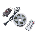 гирлянда 200м роса катушка зеленый провод (желтый)