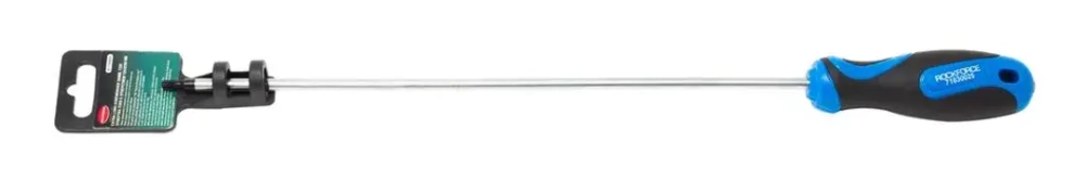 Отвертка TORX с отверстием Т15Hх300мм, на пластиковом держателе RockForce##Rock FORCE RF-71630015