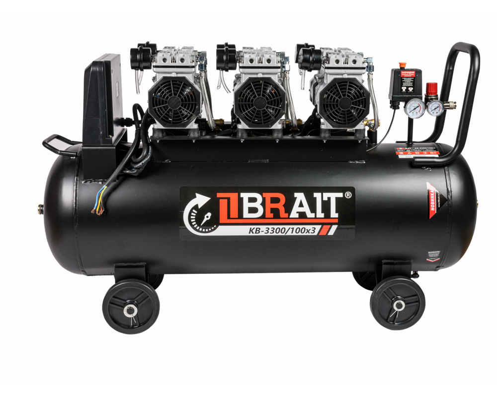 Компрессор воздушный BRAIT KB-3300/100X3