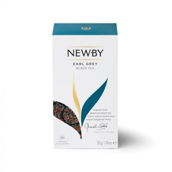 Чай черный Newby Эрл Грей в пакетиках 25 шт