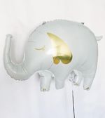 Party Deco Шар Слон белый 18"/46СМ H X 24"/61СМ W  (БГ-30)