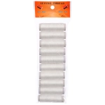 Нитки в наборе 10шт, цвет белый, 40м.