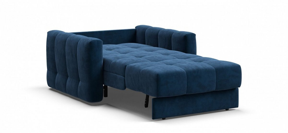 Кресло-кровать BOSS Sleep велюр Monolit синий