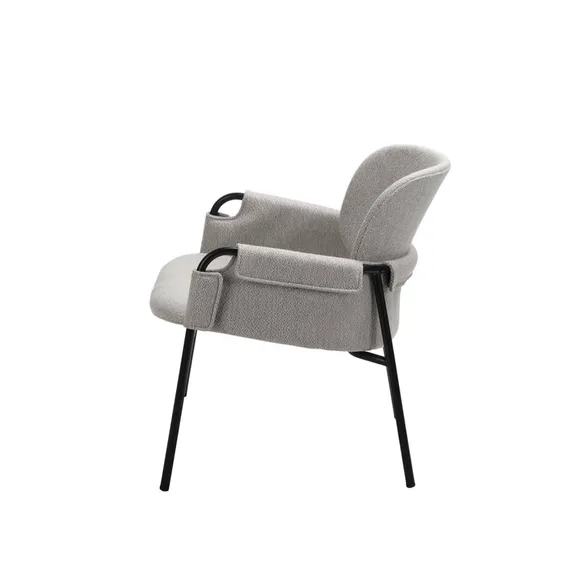 Лаунж-кресло Lok, светло-серое