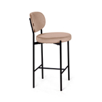 Стул полубарный Mason, бархат бежевый 5