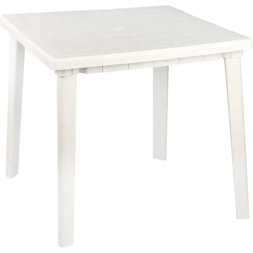 Стол 800х740мм квадратный (белый)