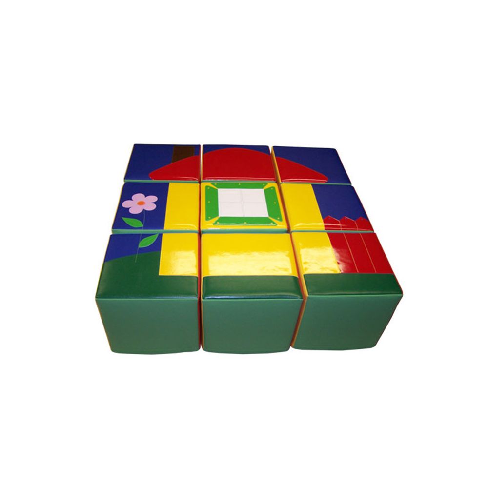 Комплект кубиков «Сложи аппликацию» Домик