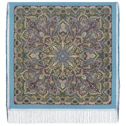 Павловопосадский платок Шамаханская царица 1857-11