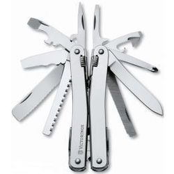 Мультитул Victorinox SwissTool Spirit 3.0223.L 105мм 26 функций в кожаном чехле