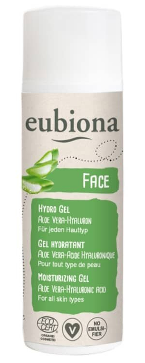 Гидрогель Eubiona с алоэ вера и гиалуроновой кислотой, 50 мл