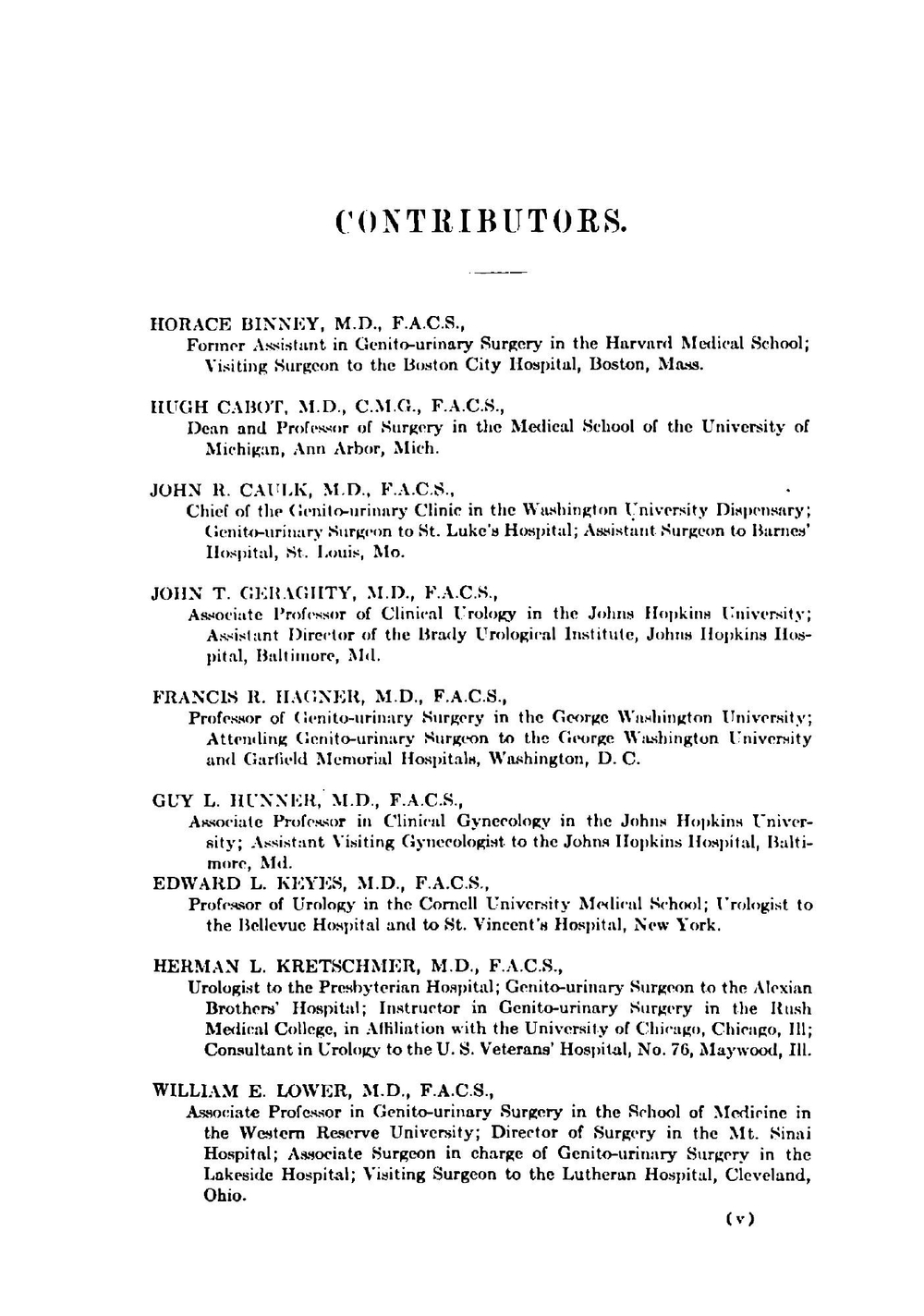 Modern Urology In Original Contributions by American Authors. Volume 2.  Diseases of the Bladder. Diseases of the Ureter. Diseases of the Kidney | Hugh Cabot