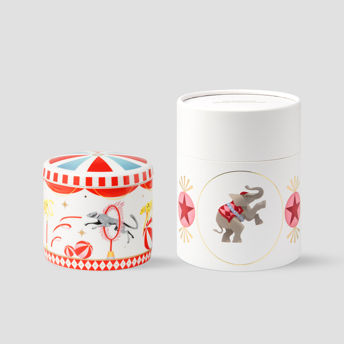 Емкость для хранения Farforite «Цирковое представление» в подарочном тубусе