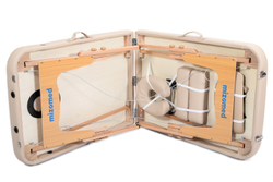 Массажный складной стол Mizomed Premium 2 бежевый