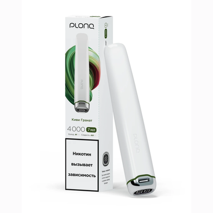 Plonq Plus Pro - Kiwi Pomegranate (Киви-Гранат) 4000 затяжек