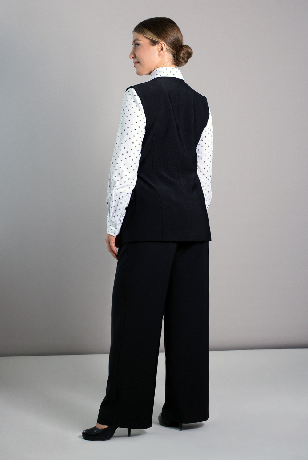 Жилет женский 4409зп, черный #70Ч064409зп