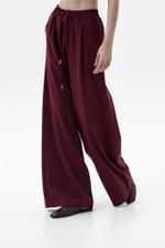 Костюм блуза на запах и брюки Палаццо