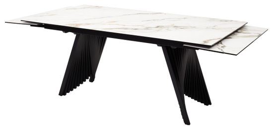 Стол IVAR 180 MARBLES KL-188 Контрастный мрамор, итальянская керамика
