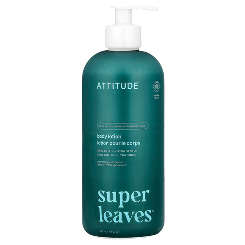 ATTITUDE, Super Leaves™, лосьон для тела, без запаха, 473 мл (16 жидк. унций)