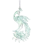 Подвеска «Сказочный павлин» 5*15,5 см, Зелёный