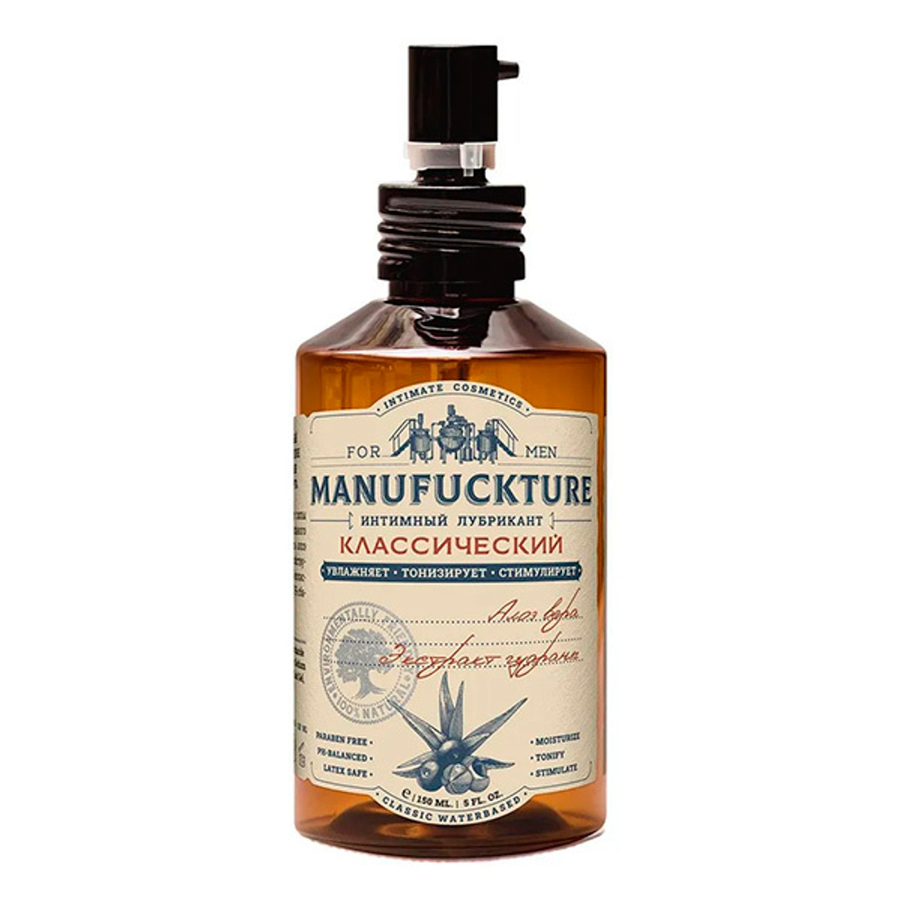 Классический увлажняющий интимный гель с Гуараной Manufuckture 150мл