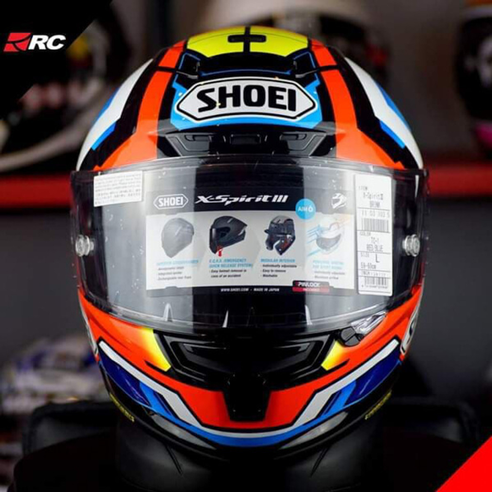 SHOEI X-SPIRIT III Brink TC-1