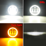 Комплект противотуманных фар Aurora с ДХО и поворотниками