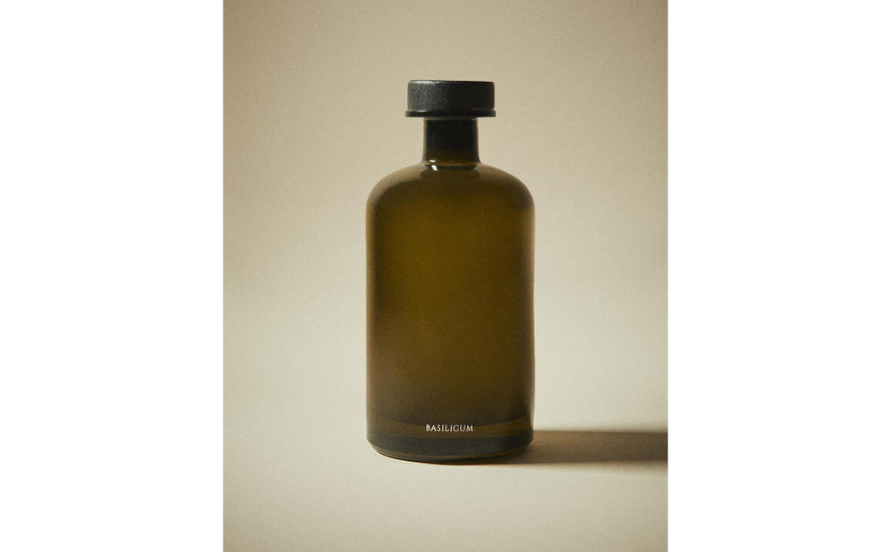 Zara Home BASILICUM REED DIFFUSERS — ароматический диффузор с тростниковыми палочками, Базилик, 500 мл