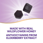 Nature's Way, Sambucus®, жевательные таблетки для укрепления иммунитета, с бузиной и медом из диких цветов, 50 жевательных таблеток